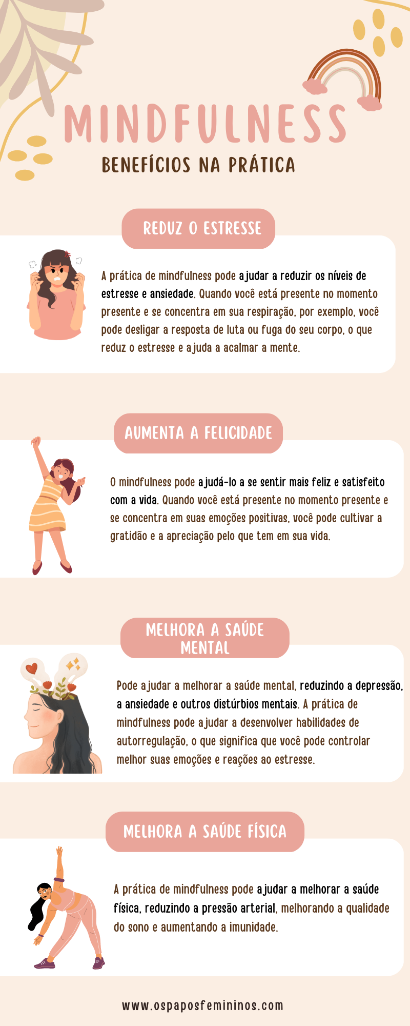 Controle do Estresse com Mindfulness: Técnicas Visuais para uma Mente e Corpo em Equilíbrio - ideia