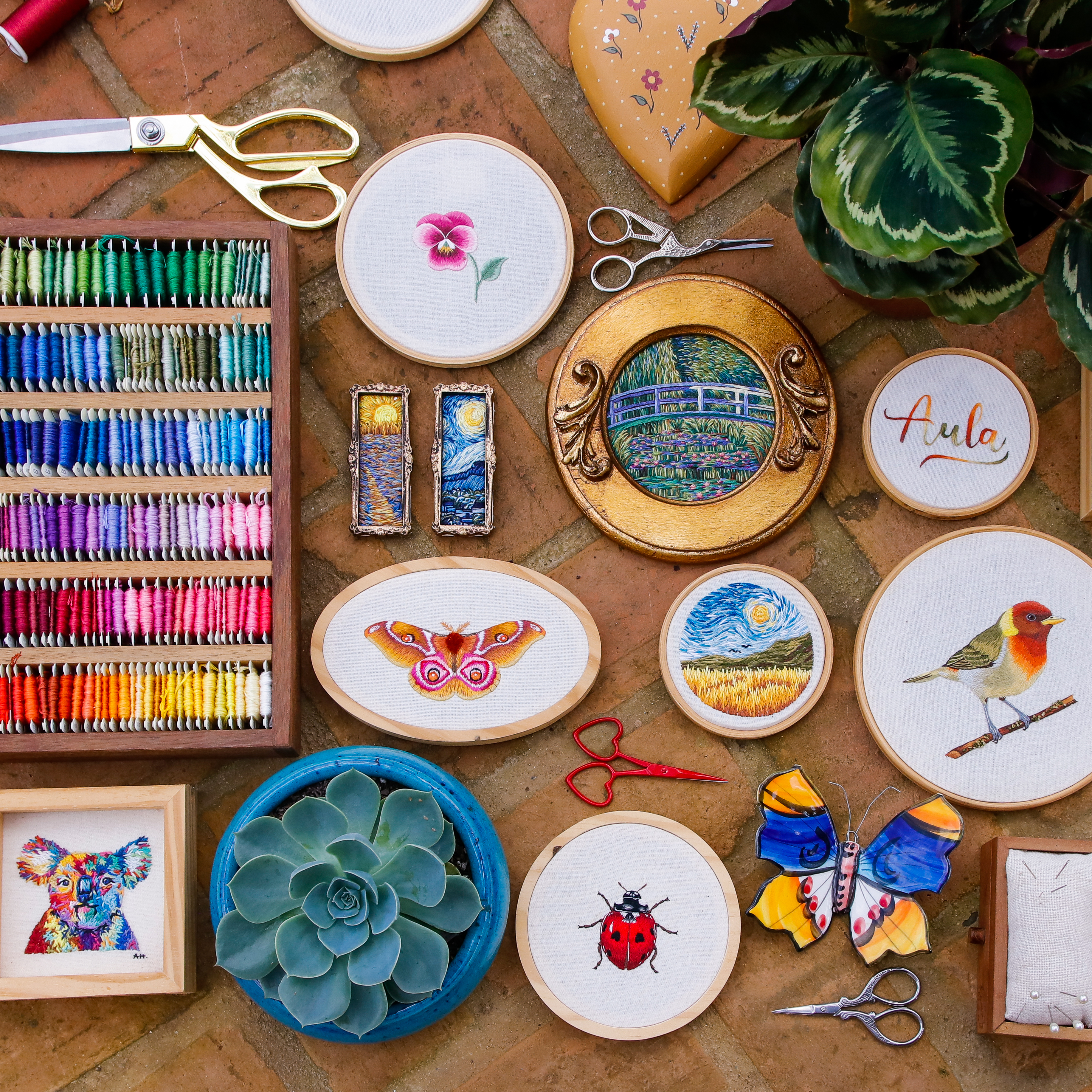 Punch Needle: Texturas Relaxantes ao Seu Alcance - inspiração 2