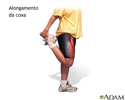 Alongamento de quadríceps com elástico: um toque extra de flexibilidade - inspiração 1