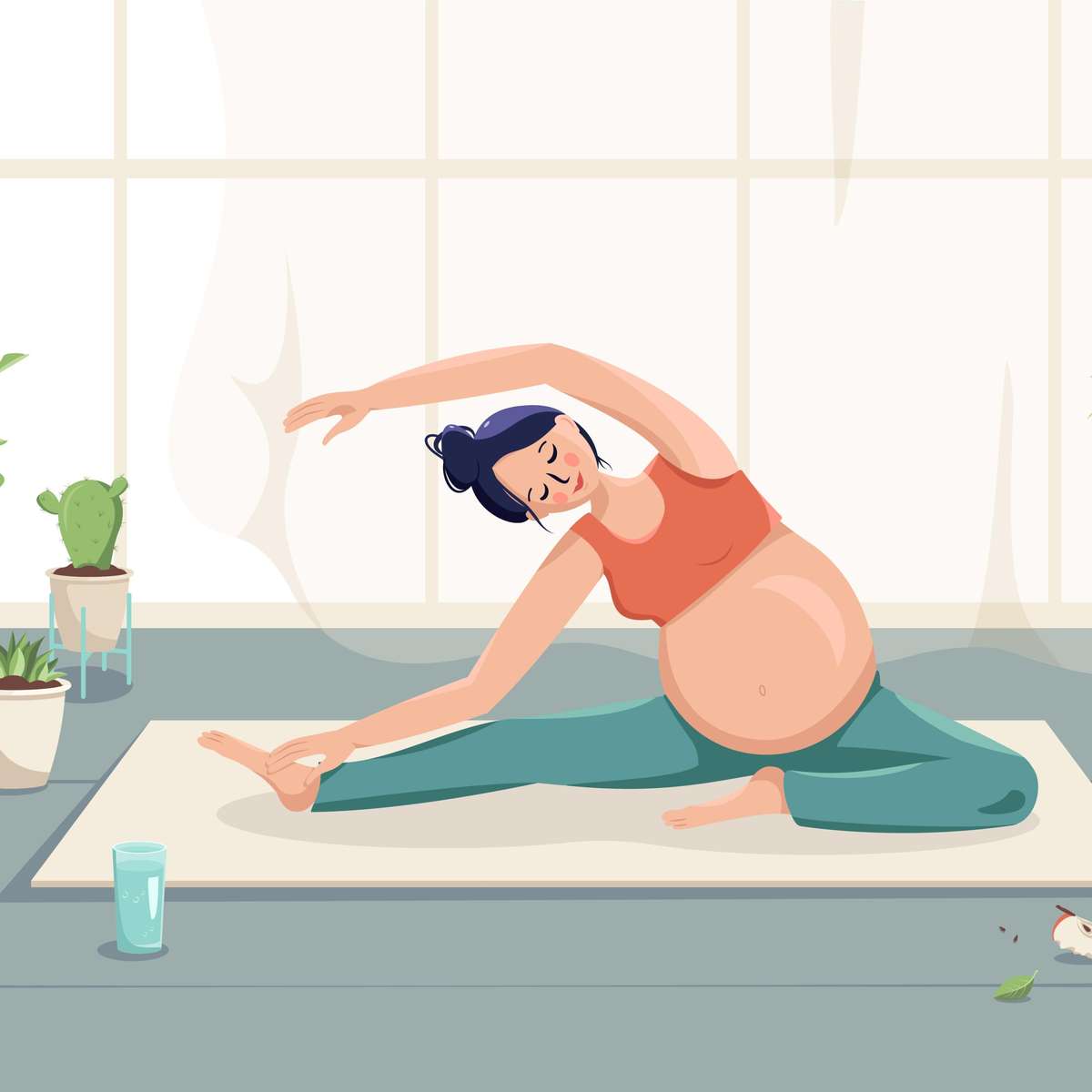 Exercícios Delicados para o Terceiro Trimestre: Preparo Final e Alívio - inspiração 2