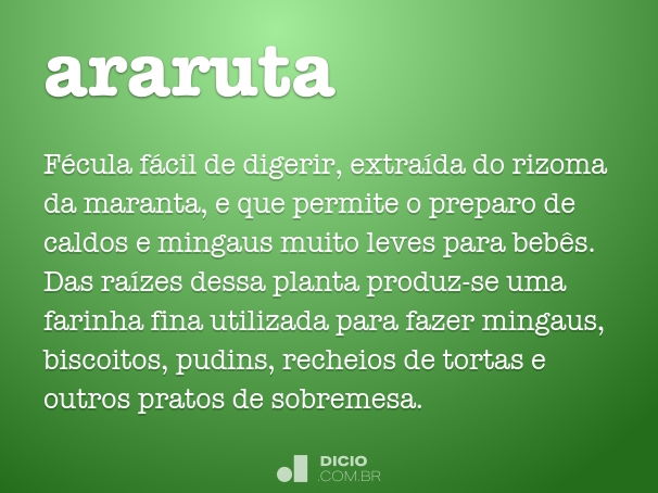 Onde Comprar Araruta e Como Conservar - inspiração 1