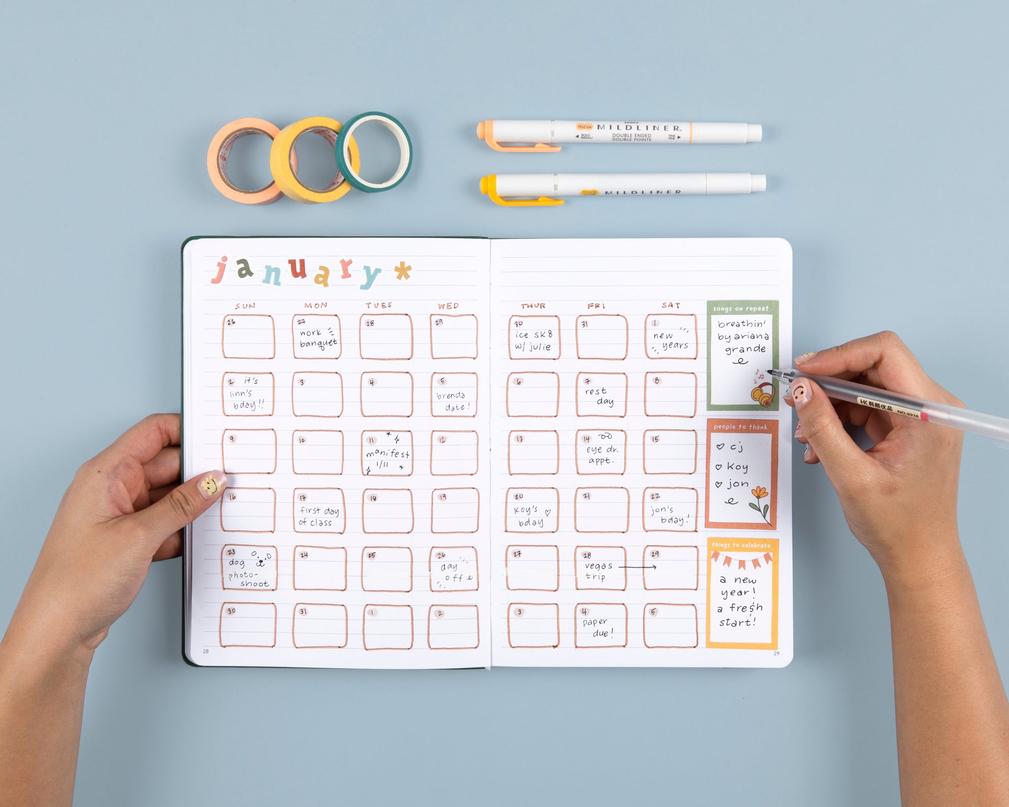 Dicas de Manutenção e Adaptação do Seu BuJo ao Longo do Tempo - inspiração 1