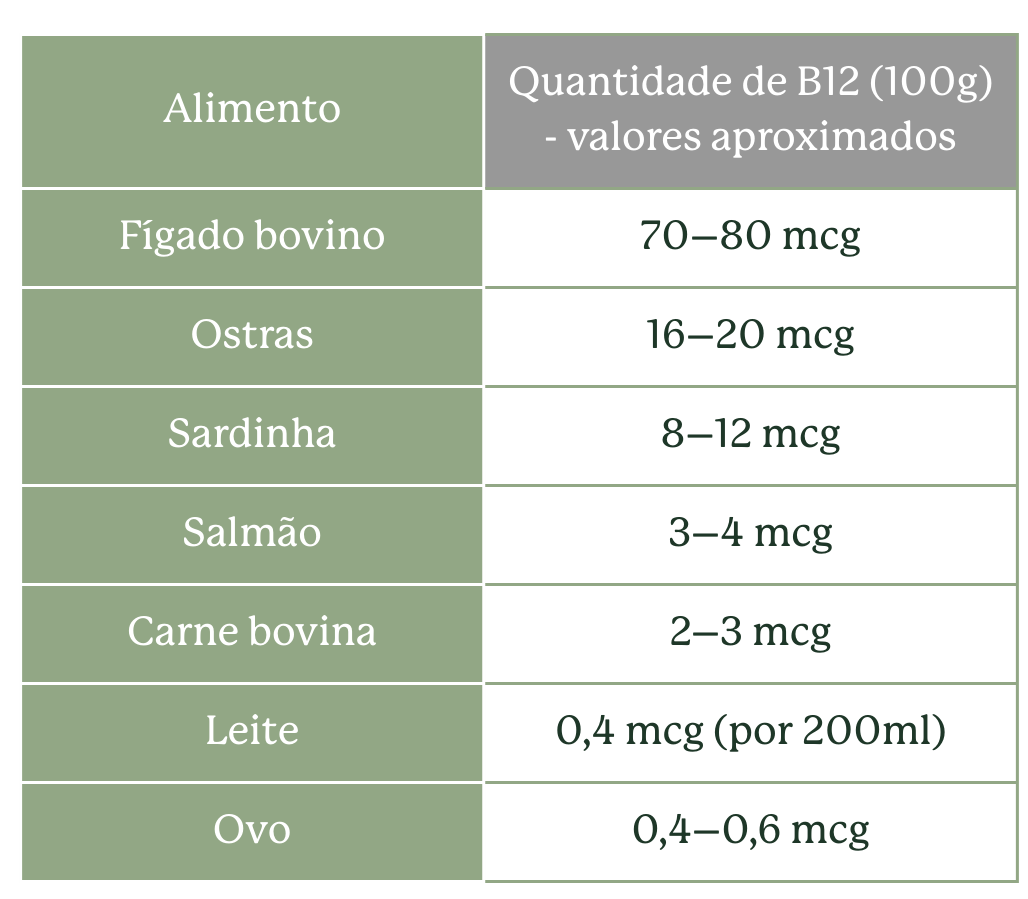 O Delicado Equilíbrio Entre Vitamina B12 e Outros Nutrientes - inspiração 1