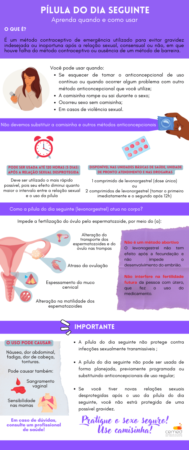 Como a Pílula do Dia Seguinte Age no Seu Corpo? - inspiração 1