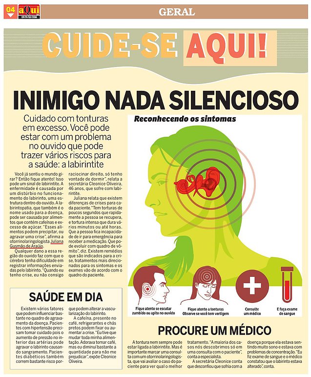 Tratamentos específicos para labirintite de causa visual. - inspiração 2