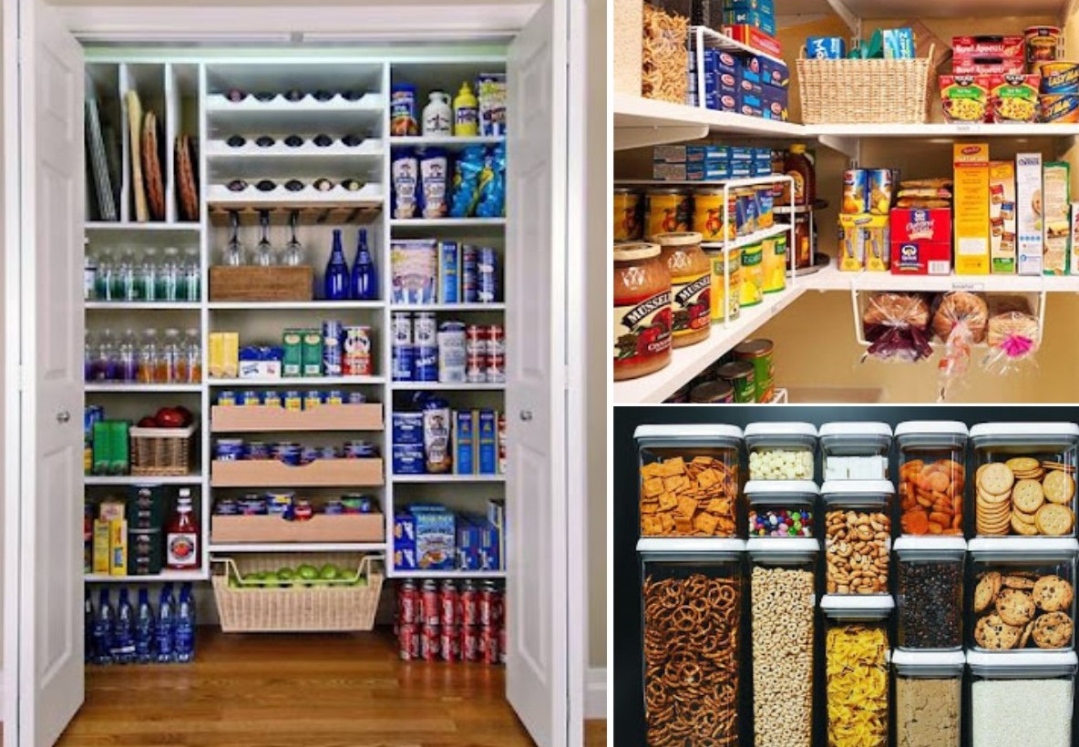 Otimize o espaço vertical: Use prateleiras e suportes - inspiração 1