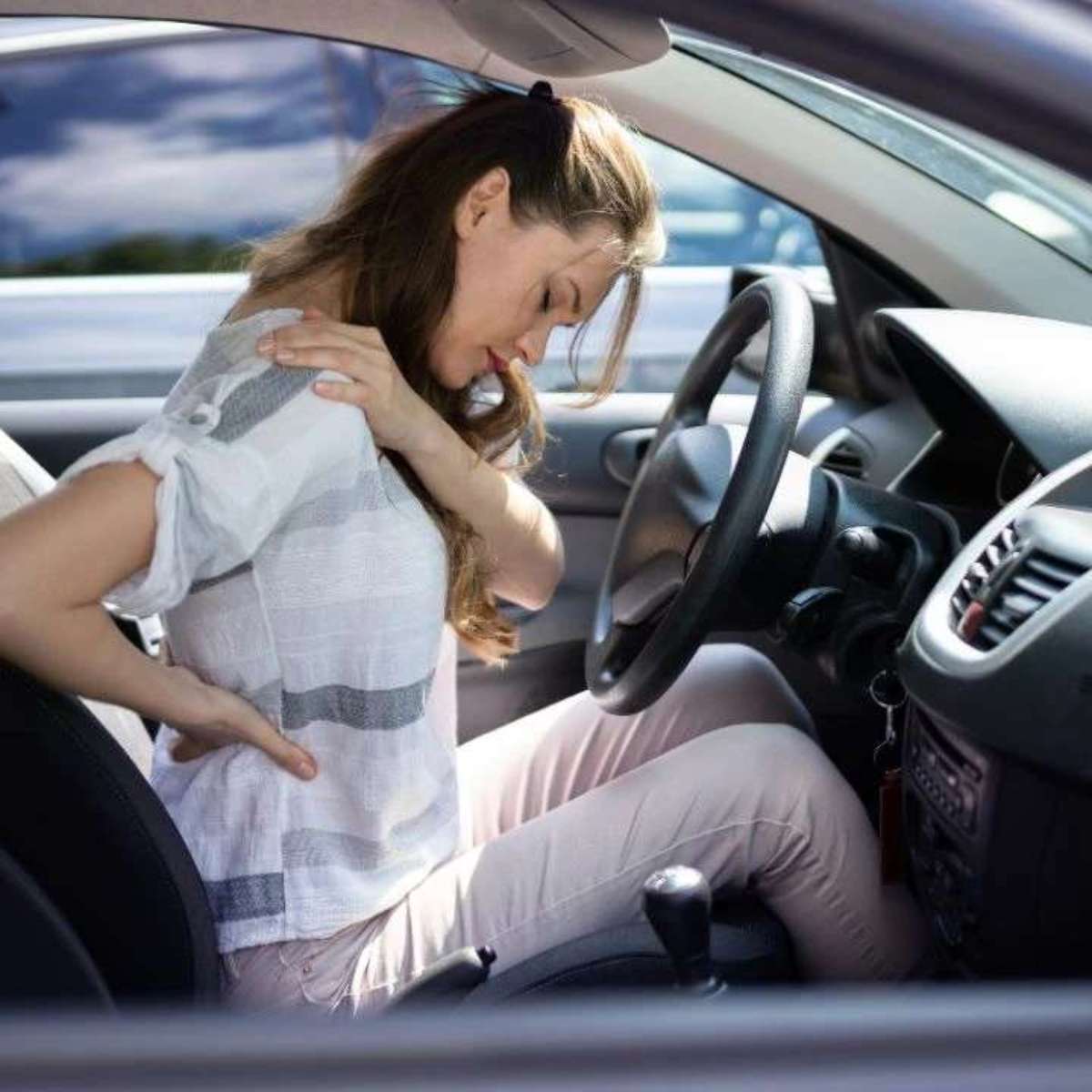 Volante na Distância Ideal: Evitando Tensão nos Ombros - inspiração 1