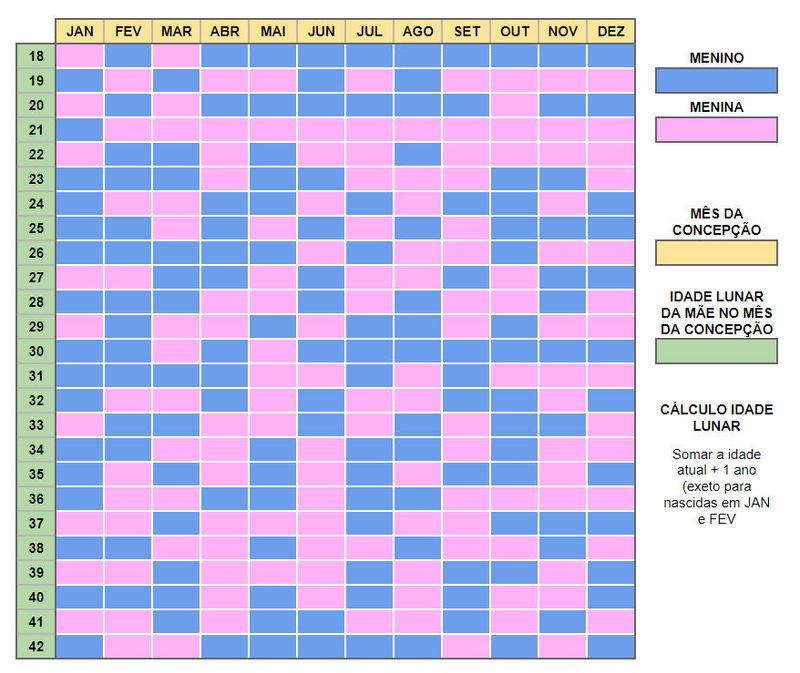 Entendendo os Pilares da Tabela: Idade Materna e Mês da Concepção - inspiração 2