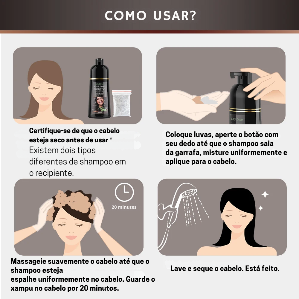 Xampus Suaves: Protegendo a Cutícula do Cabelo Branco - inspiração 2