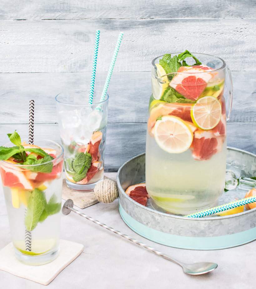 Cominação Exótica: Pepino com Hortelã e Limão - inspiração 2