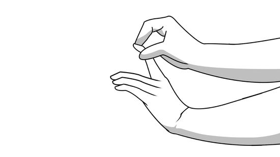 alongamento de dedos