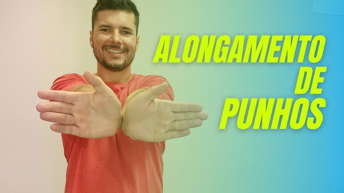 alongamento de punhos