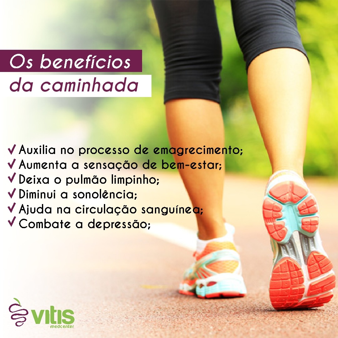 benefícios da caminhada