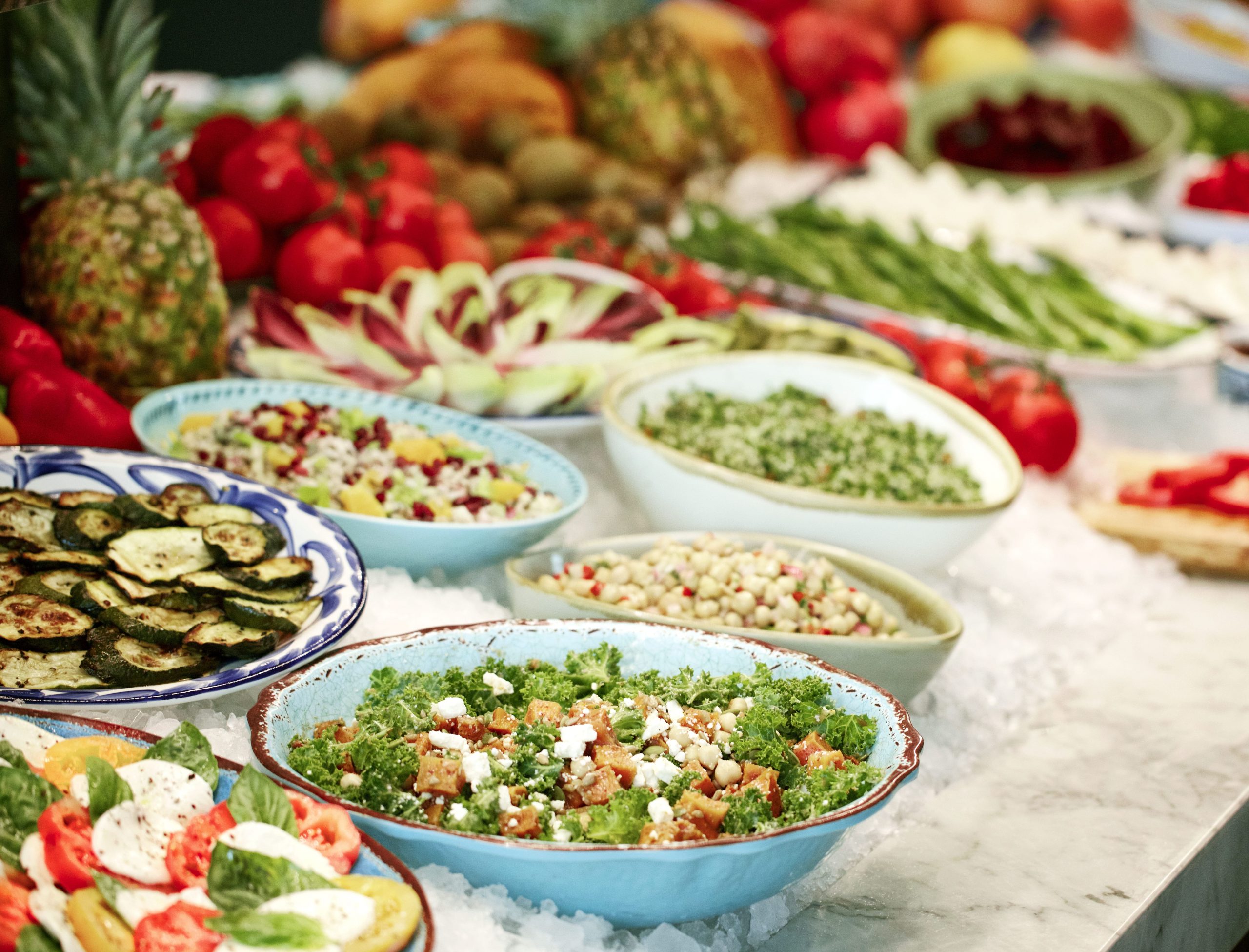 5 Tipos de Saladas Saudáveis para Incluir no Seu Buffet