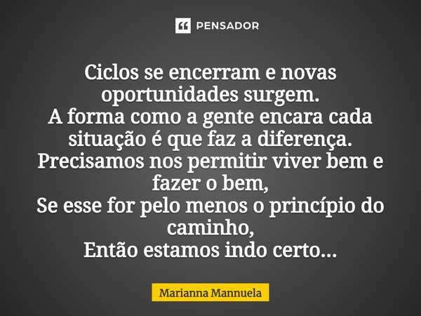 como encerrar ciclos na vida