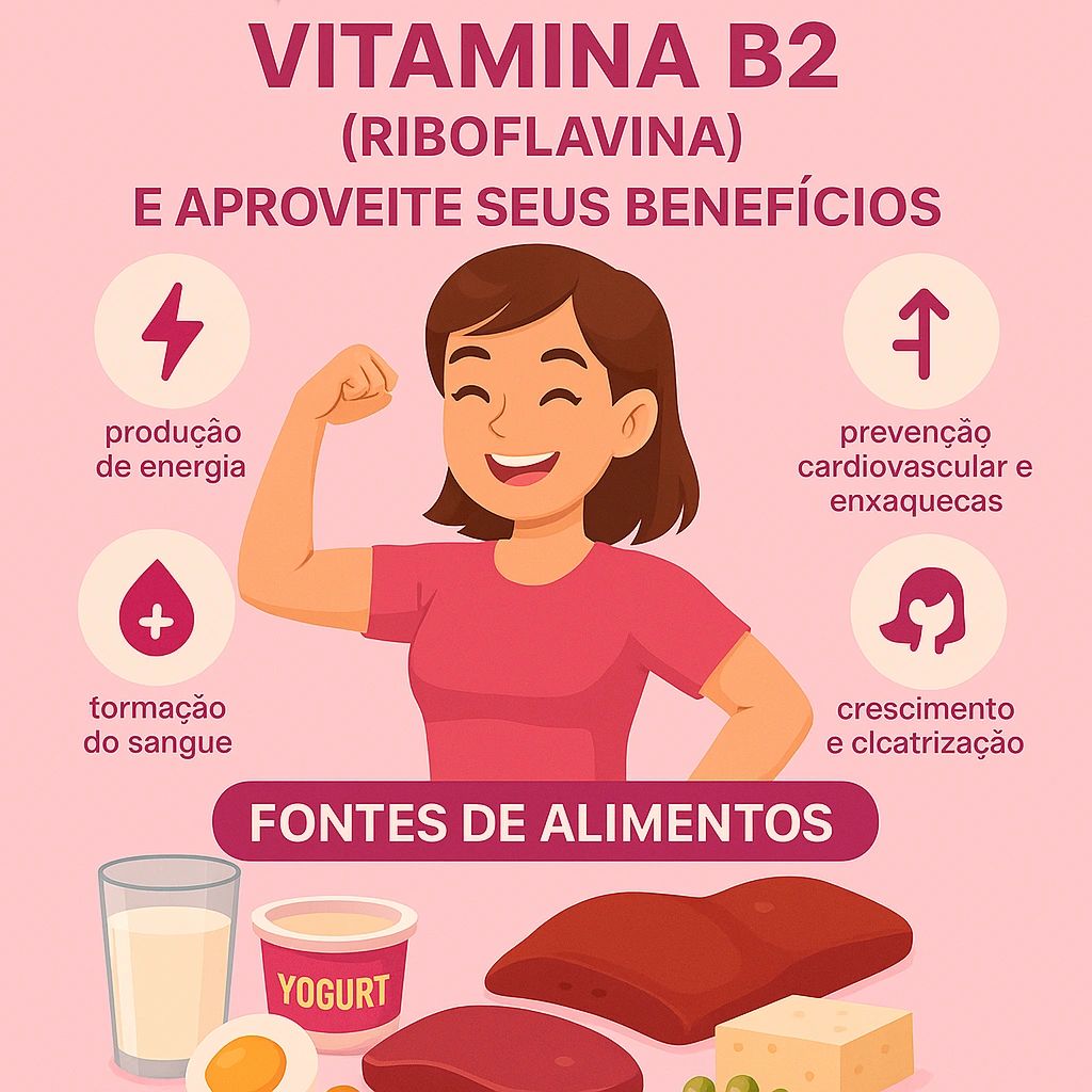 Como aumentar a absorção de vitamina B2