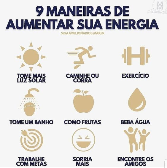 5 Alimentos que Aumentam sua Energia Imediatamente