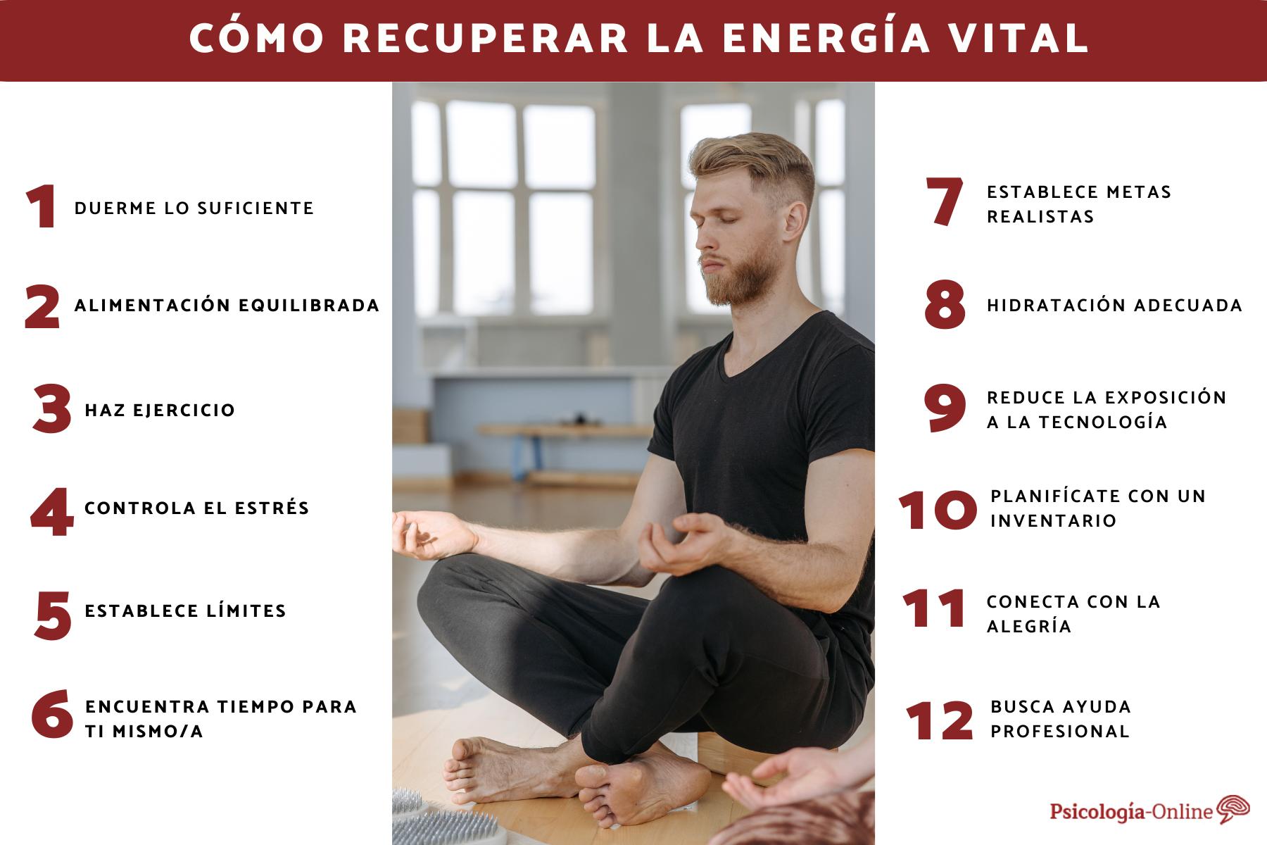 Como aumentar a energia vital