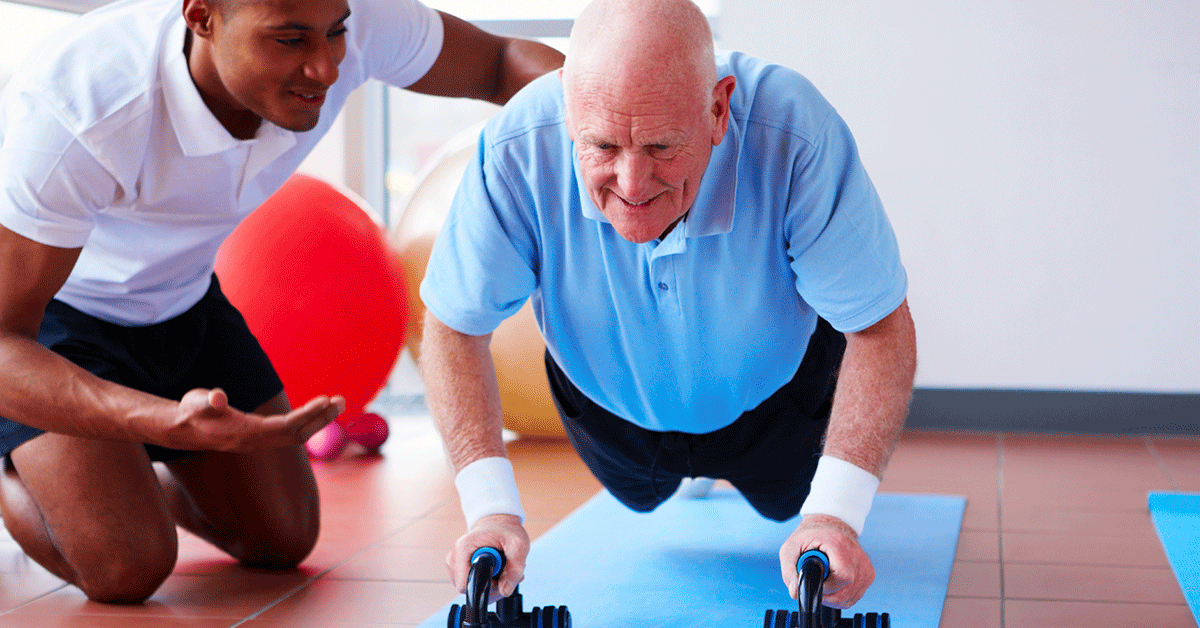 Como aumentar a massa muscular em idosos