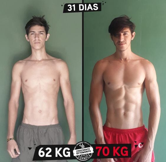 Como aumentar a massa muscular em vegetarianos ectomorfos
