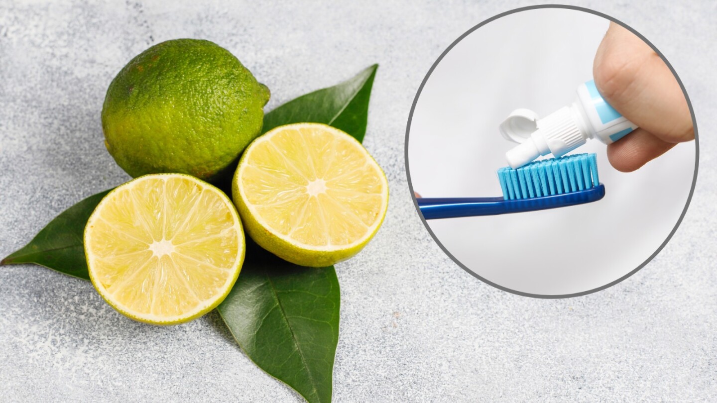Como clarear os dentes com casca de limão