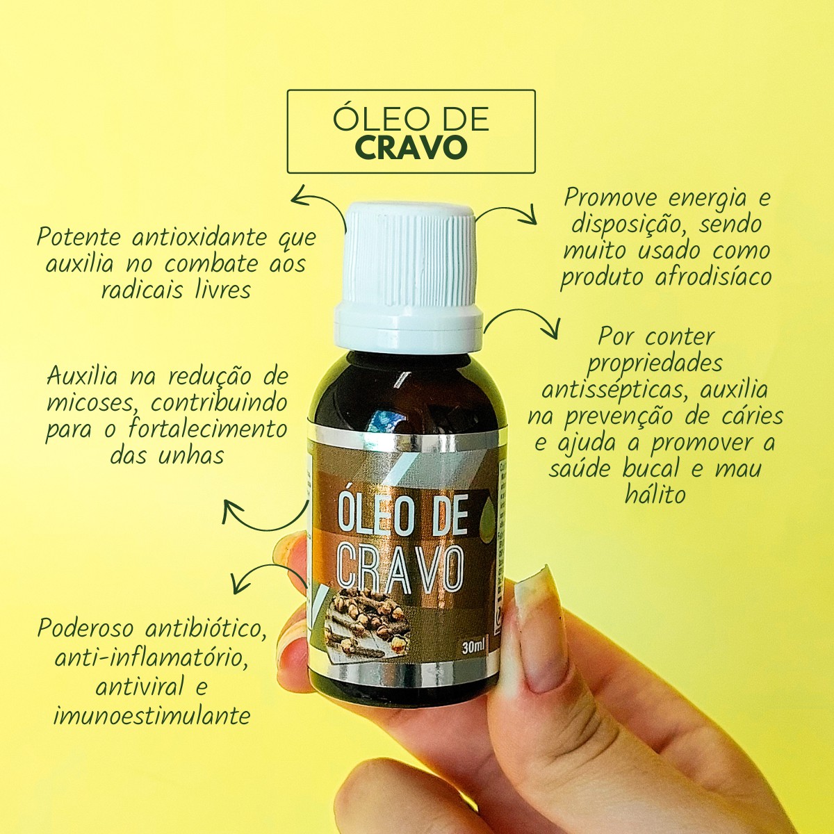 Como clarear os dentes com óleo de cravo