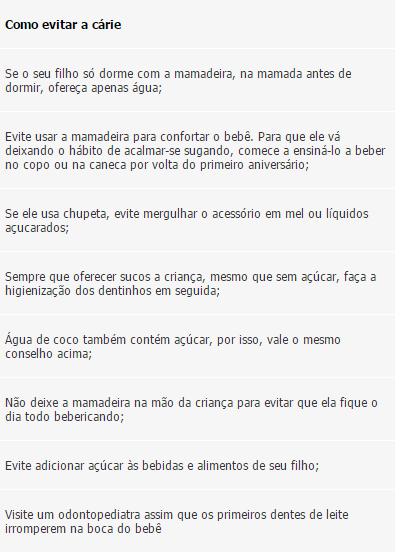 Sinais de cárie em bebês: o que os pais precisam saber