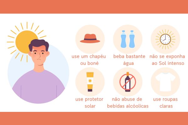 Como evitar a insolação