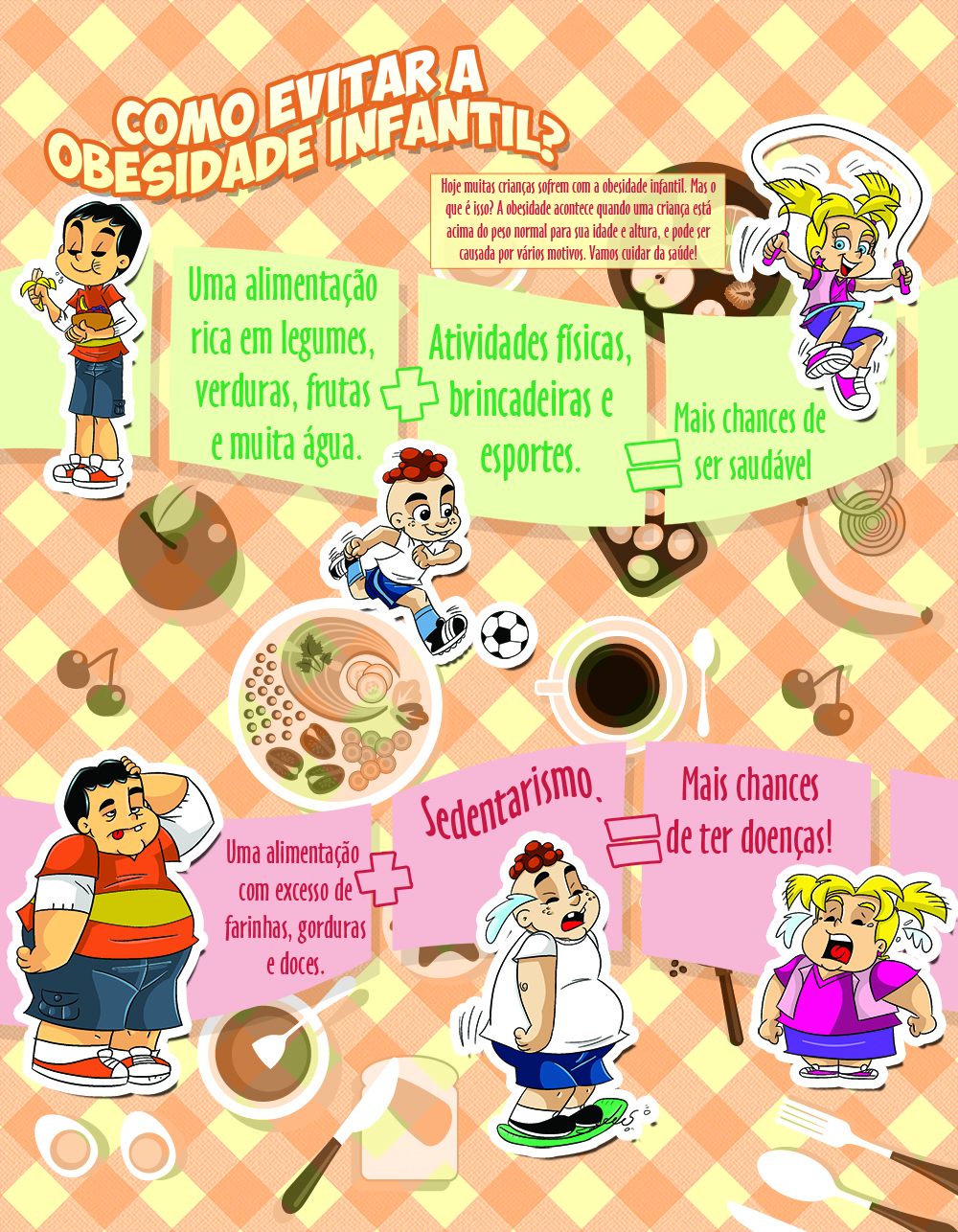 Como evitar a obesidade infantil