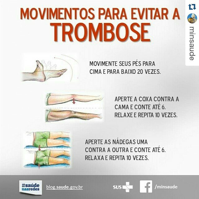 Como evitar a trombose