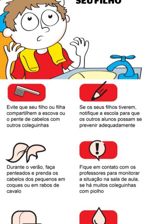 Como identificar piolhos e lêndeas