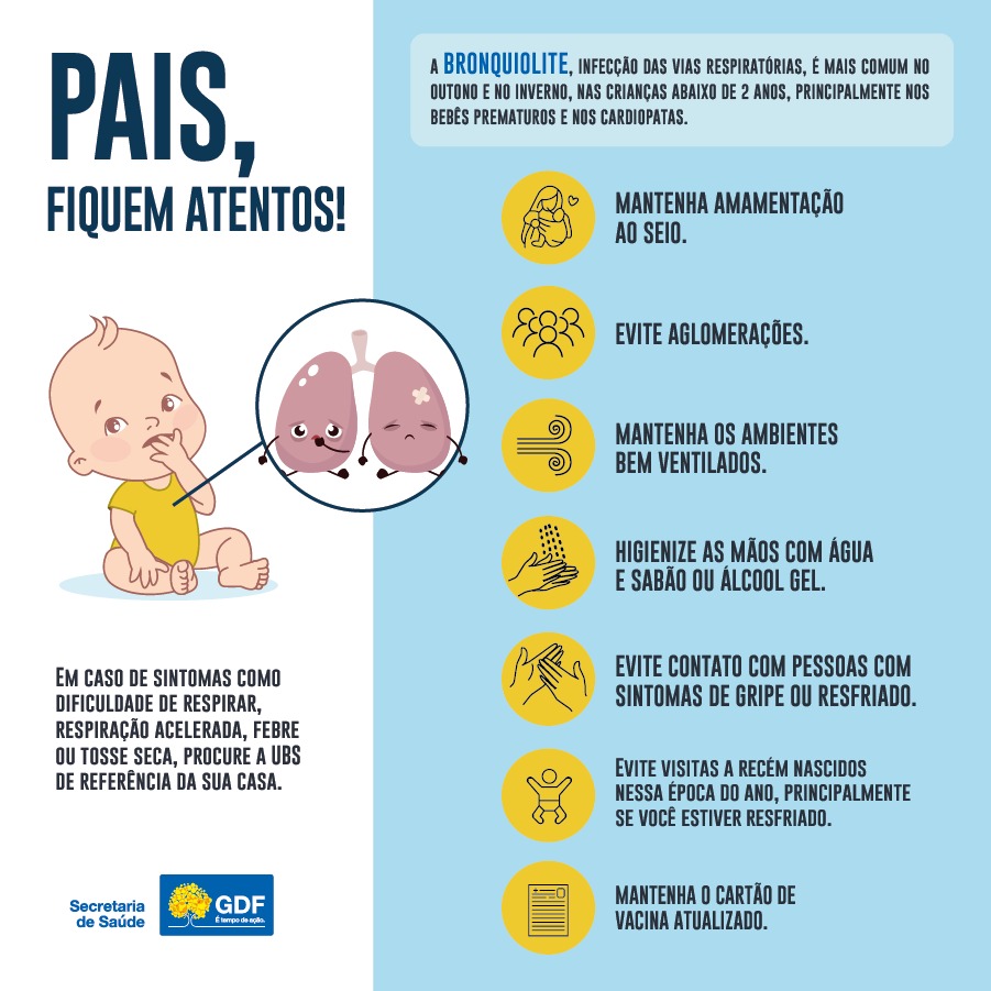 Como prevenir a bronquiolite em recém-nascidos