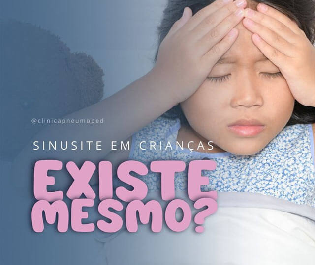 Diferença entre gripe e sinusite em crianças