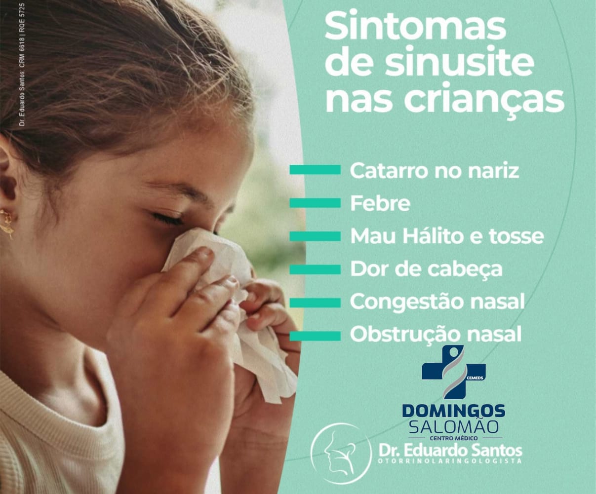 Como tratar a sinusite bacteriana em crianças