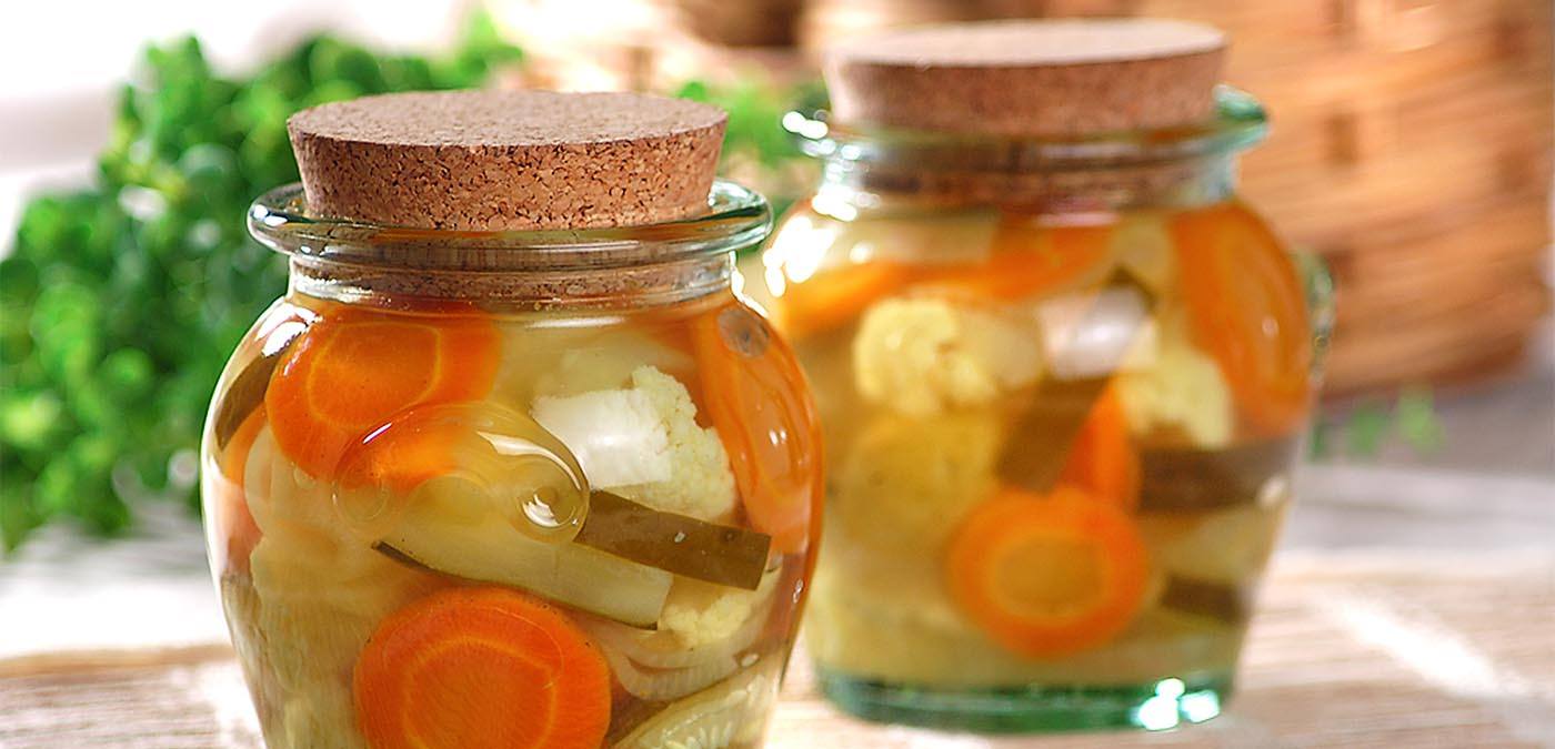 conservação de vegetais