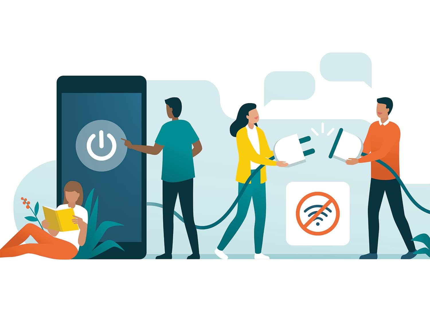 O impacto do detox digital nas relações interpessoais