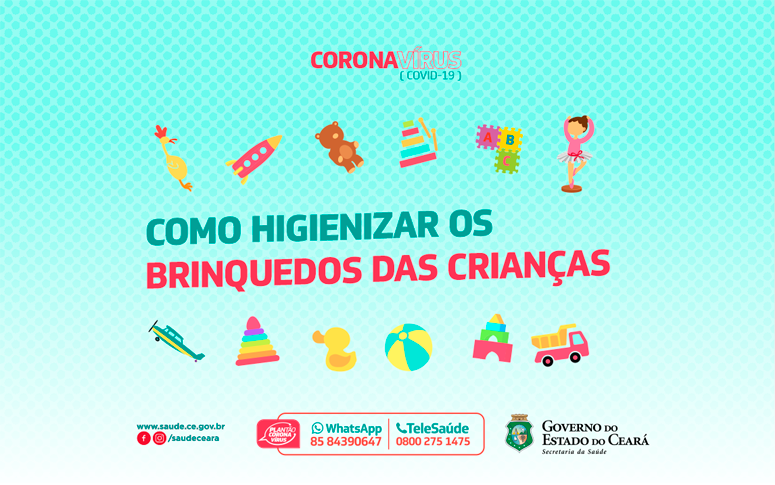 higiene dos brinquedos