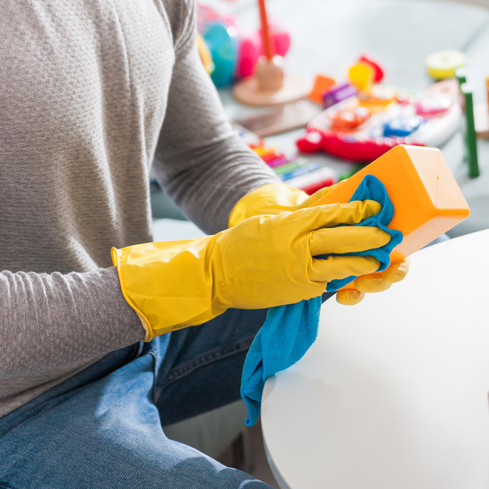 higiene dos brinquedos