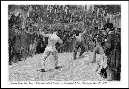 As 3 armas da esgrima: Florete