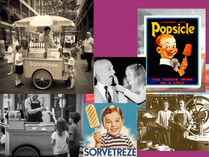 história do sorvete