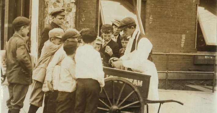 história do sorvete