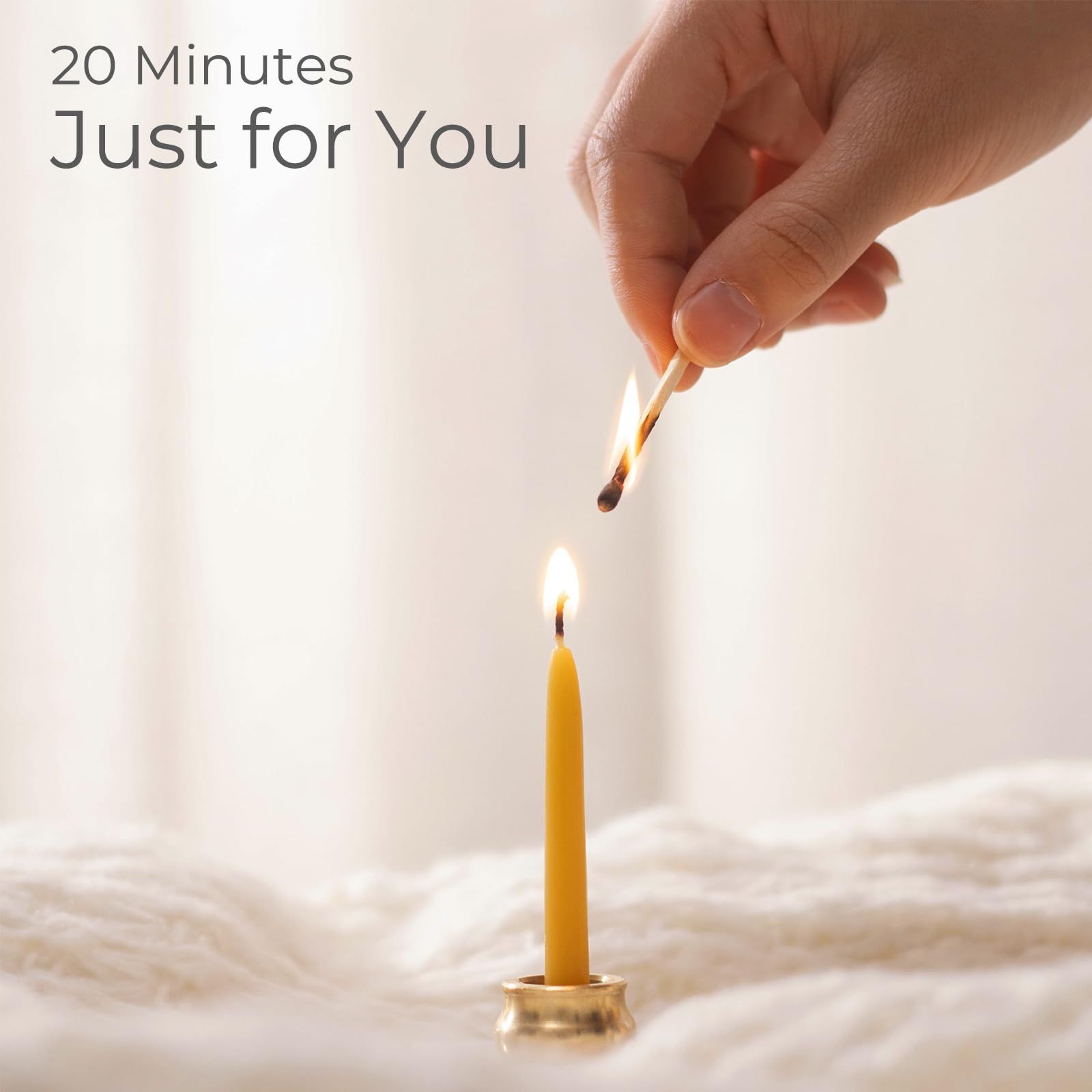 A conexão entre aromaterapia e meditação com velas