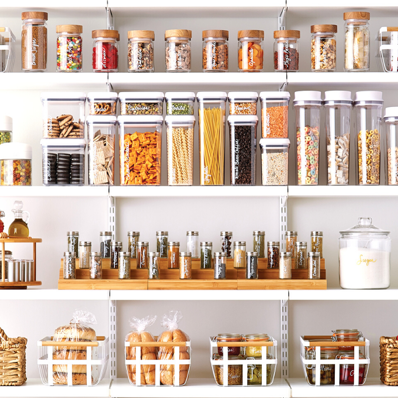 Layout ideal para sua despensa