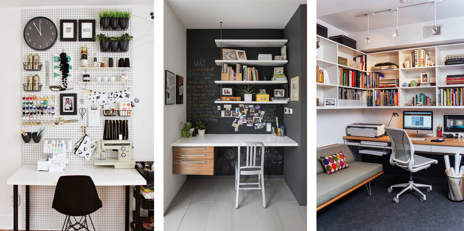 organização de home office