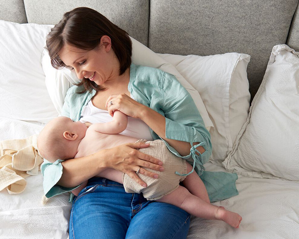 postura ao amamentar