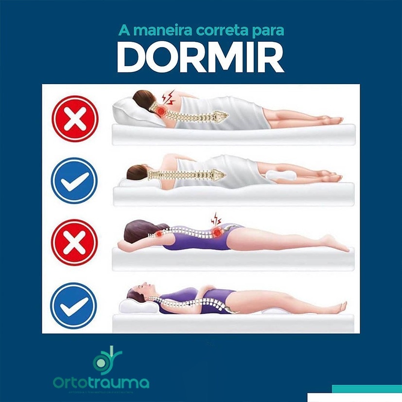 postura ao dormir