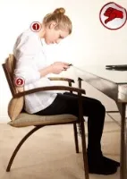 Os perigos de usar o tablet deitado