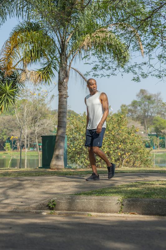 postura na caminhada