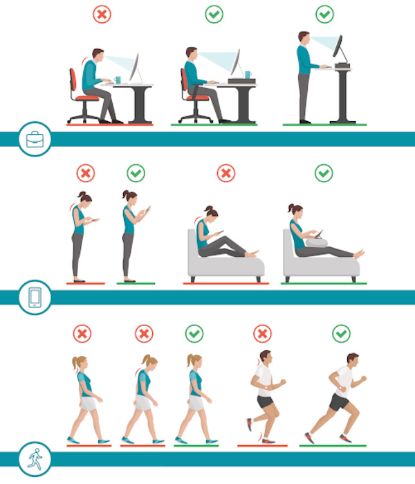 postura no dia a dia