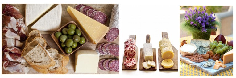 queijos e acompanhamentos